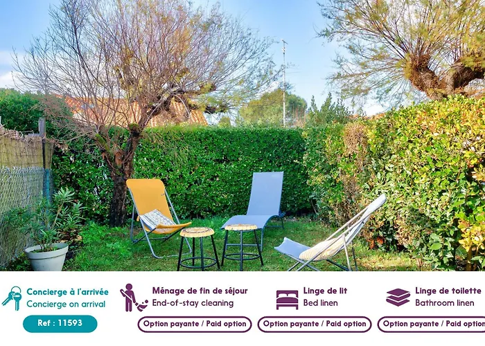 280m De La - Piscine - à 4 * Saint-Vincent-sur-Jard